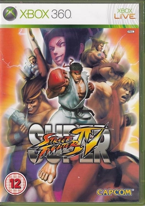 Super Street Fighter IV - XBOX Live - XBOX 360 (B Grade) (Genbrug)